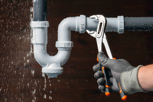 Professional Emergency Plumber technician working in Milford, CT
